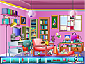 Hidden Objects Study Room